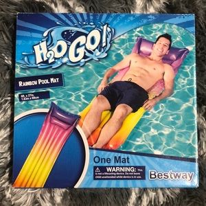 H2O GO! Rainbow Pool Mat 6ft.x27inches